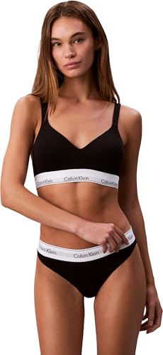 Calvin Klein Brassière Femme Lift avec Basque Emblématique, Noir (Black), L
