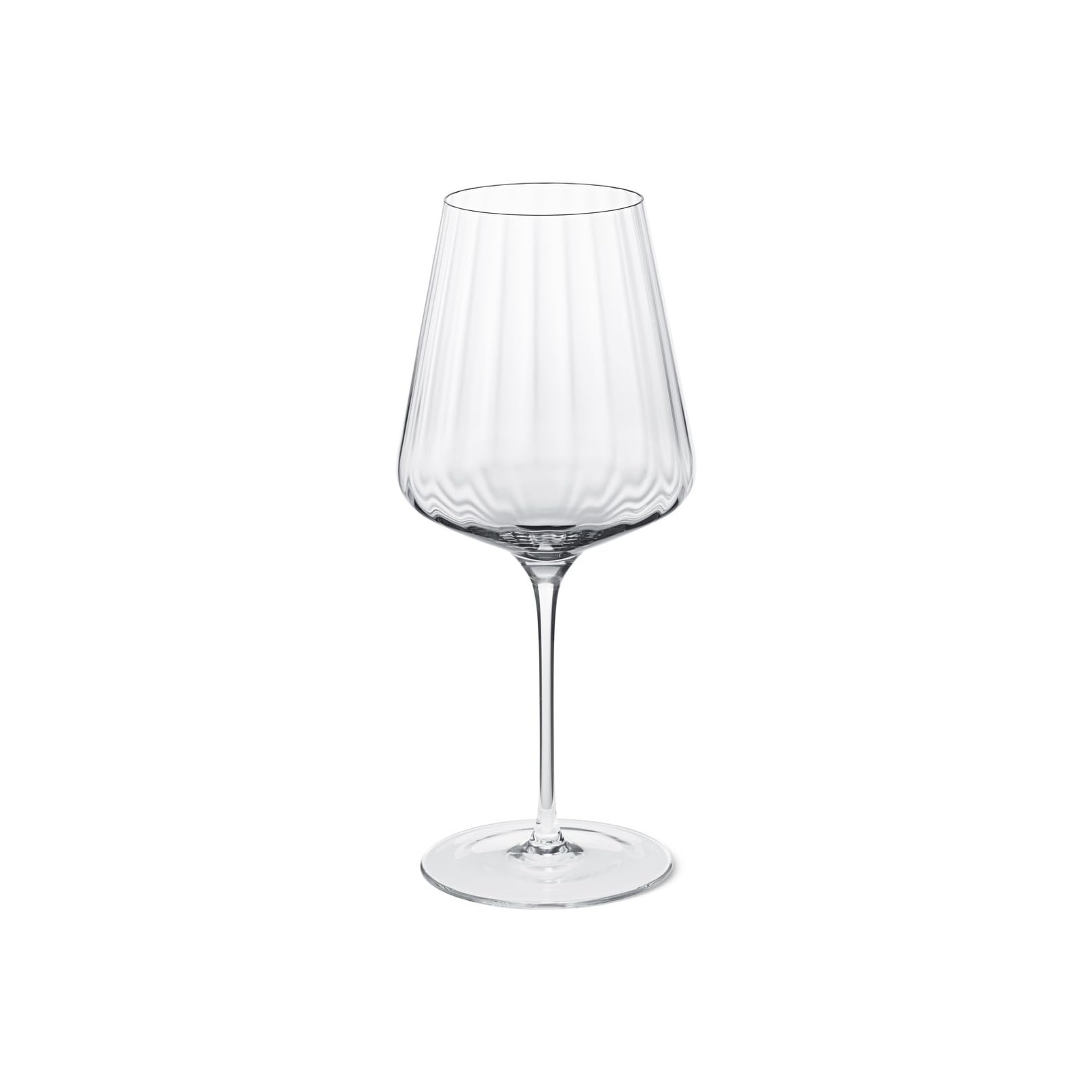 Georg Jensen Bernadotte Red Wine Glass Crystaline 54 Cl, 6 Pcs