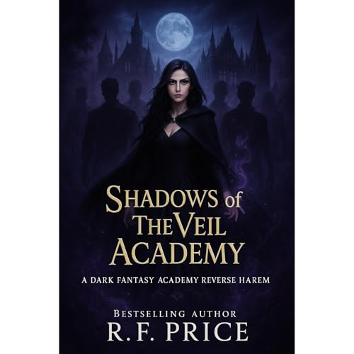 Shadows of The Veil Academy: A Dark Fantasy Academy Reverse Harem Audiobook By R.F. Price cover art