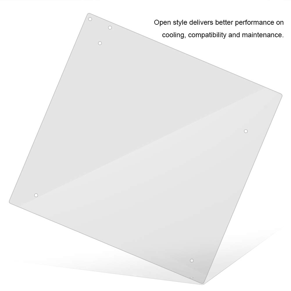 4mm Akrylowa Ramka do Płyty Głównej ITX Otwarta Ramka Obudowa Komputera Przezroczysty Akrylowy Obudowa Komputera Overclock DIY Podstawa do Płyty Głównej ITX