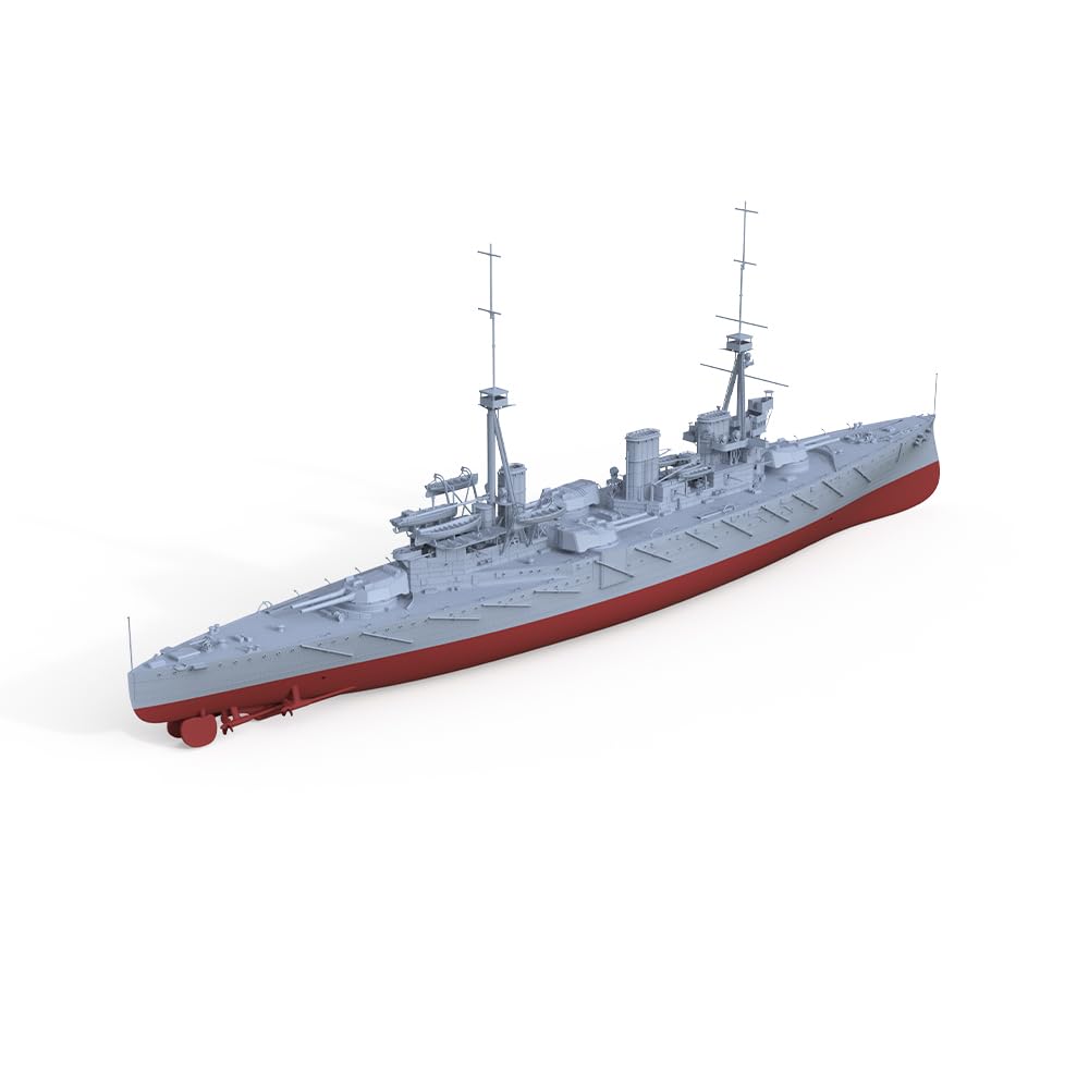 MRY-SFW SSC350593S-A 1/350 zestaw do budowy modelu wojskowego HMS Invincible Battlecruiser Pełny kadłub segmentowy
