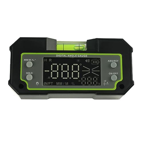 Inclinómetro digital DualAxis 4x90° con base y transferencia de datos miniatura 1