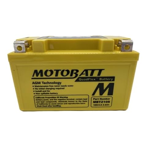 MOTOBATT MBTZ10S 12V Maintenance-Free Battery Cover
