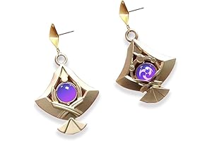 Genshin Impact Cosplay Yae Miko Theme Anime Ear Stud Earrings