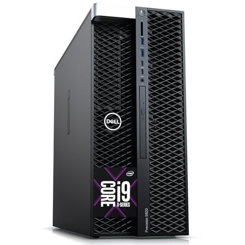 Dell Precision 5820 Tower ワークステーション|Core i9-10940X(14コア)/ 64GB / 512GB SSD + 2TB HDD/NVIDIA Quadro P2000 / Windows 11 / WPS Offi