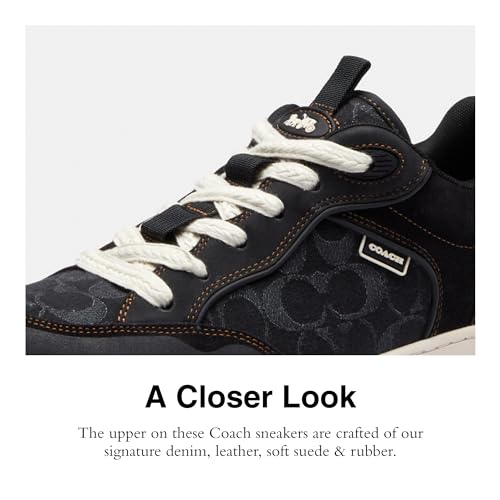 Coach Men's C203 Denim Sneaker4