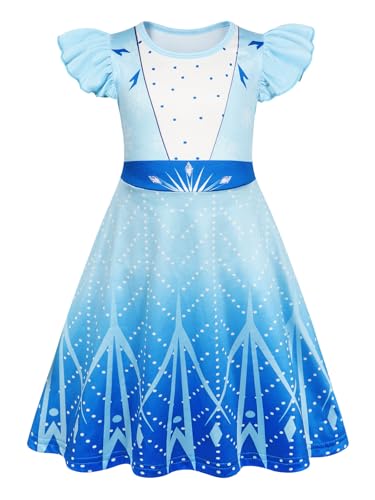 Vestido de princesa para niña 5-6 años disfraz fiesta