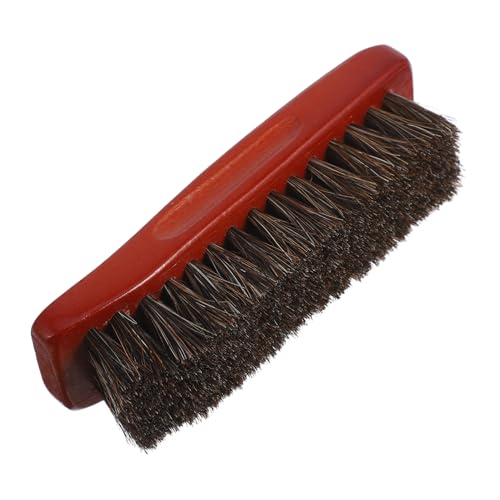 Sosoport Body Dust Brush with Wooden Handle Multi Purpose Cleaning Brush Portable Cleaning Brush Duster for Home Office Car