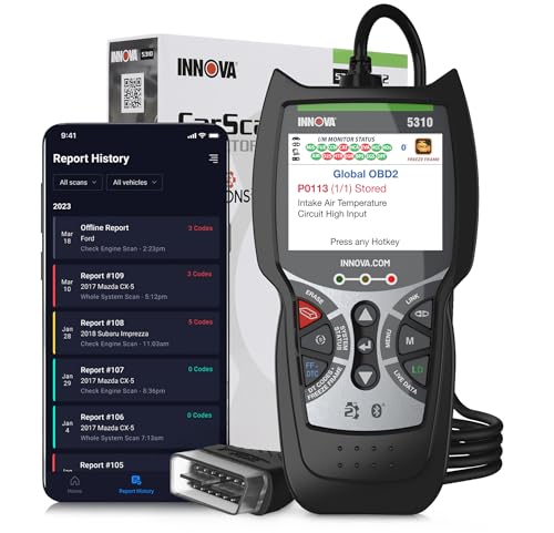 INNOVA 5310 OBD2 Scanner – ABS & SRS Code Reader,