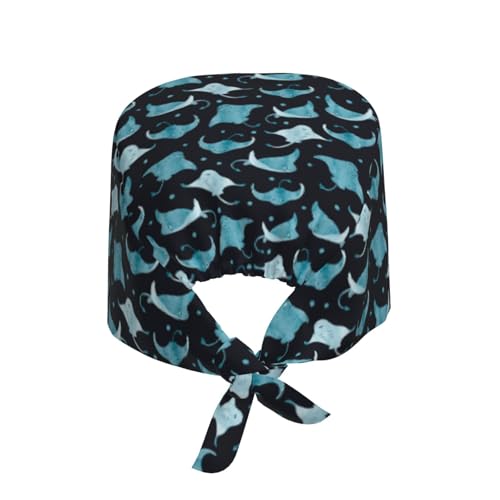 Image of Surgical Caps Men Women, Scrub Cap with Sweatband Adjustable
