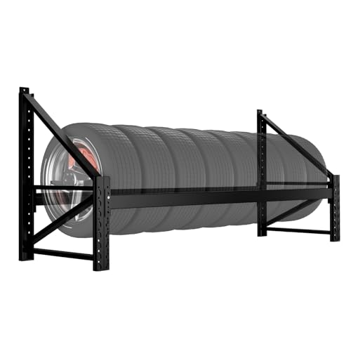 Heavy-Duty Wall Tire Rack 600lbs Capacity