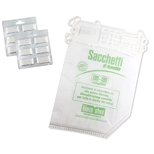 Sacchetti folletto vk 135 vk 136 12pz 12 profumi