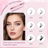 Zoom IMG-2 vegcoo 590 pezzi ciglia finte Zoom IMG-2 vegcoo 590 pezzi ciglia finte