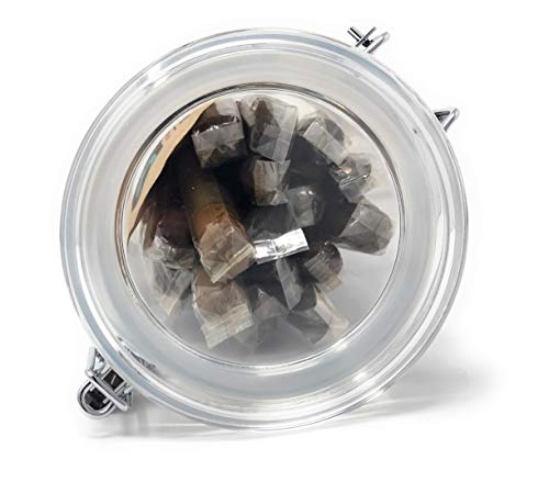 Acrylic Cigar Humidor Jar With Boveda 69% 2-Way Humidity System, 25 Cigar Capacity #TOP4