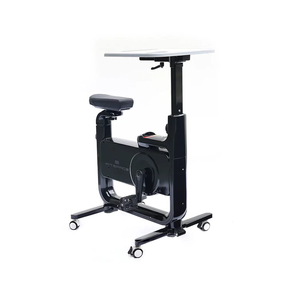 FITSPACE -Adjustable EXERCISE CYCLE FOR HOME | 8-Level Magnetic Resistance Portable Exercise Bike for Home Gym With Trendy Looks and Height-adjustable Desk and Seat - Work, Read or Stream While Peddling, Home or office use for both men and women. Wei (B0BD5FR9SR) Amazon Price History, Amazon Price Tracker