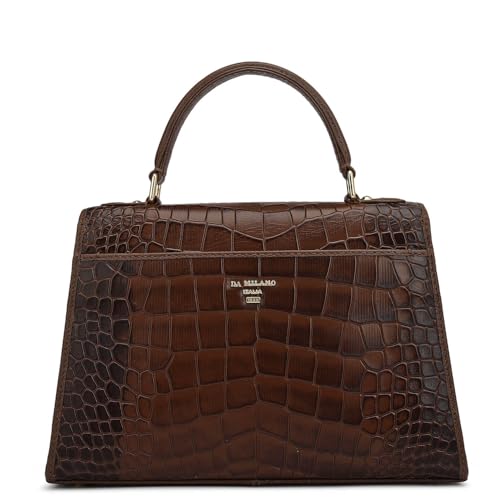 Image of Da Milano Leather Small Satchel