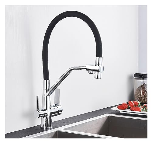 Robinet de cuisine avec filtre à eau intégré pour éliminer le calcaire