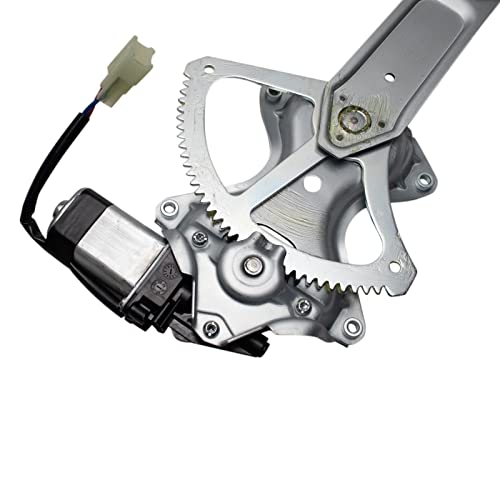 Image of TRQ Driver Side Power Window Motor and Regulator Assembly Without One Touch Control Compatible with 2014-19 Toyota Highlander 16-20 Tacoma