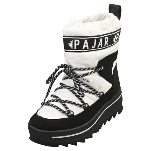 PAJAR Womens Galaxy Pull On Waterproof Snow Boot - White - 5 UK