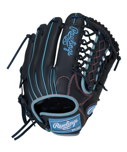 ローリングス(Rawlings) 野球用 グラブ グローブ ソフトボール用 女子専用 レディースフィット HYPER TECH R2G GS5FHTS65 オールラウンド用 ネイビー 11.75インチ ※左投げ用