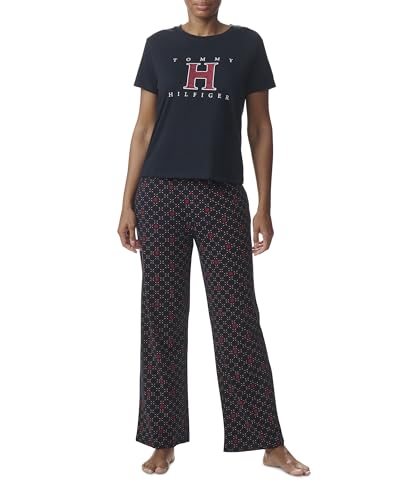 Tommy Hilfiger Women's Short Sleeve Logo Pj Tee