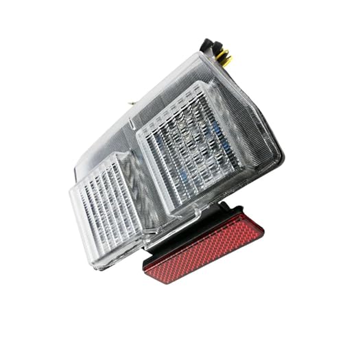 Feu arrière de moto avec clignotants intégrés LED durables pour routière 748