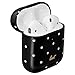 Produktbild LAUT Dotty für AirPods | Polka-Dots-Muster | Ultraleicht | Kompatibel mit kabellosen Ladegeräten | 360-Grad-Muster  Black