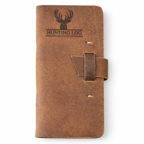 Journal de chasse Tolredo en cuir marron le cadeau idéal pour un chasseur