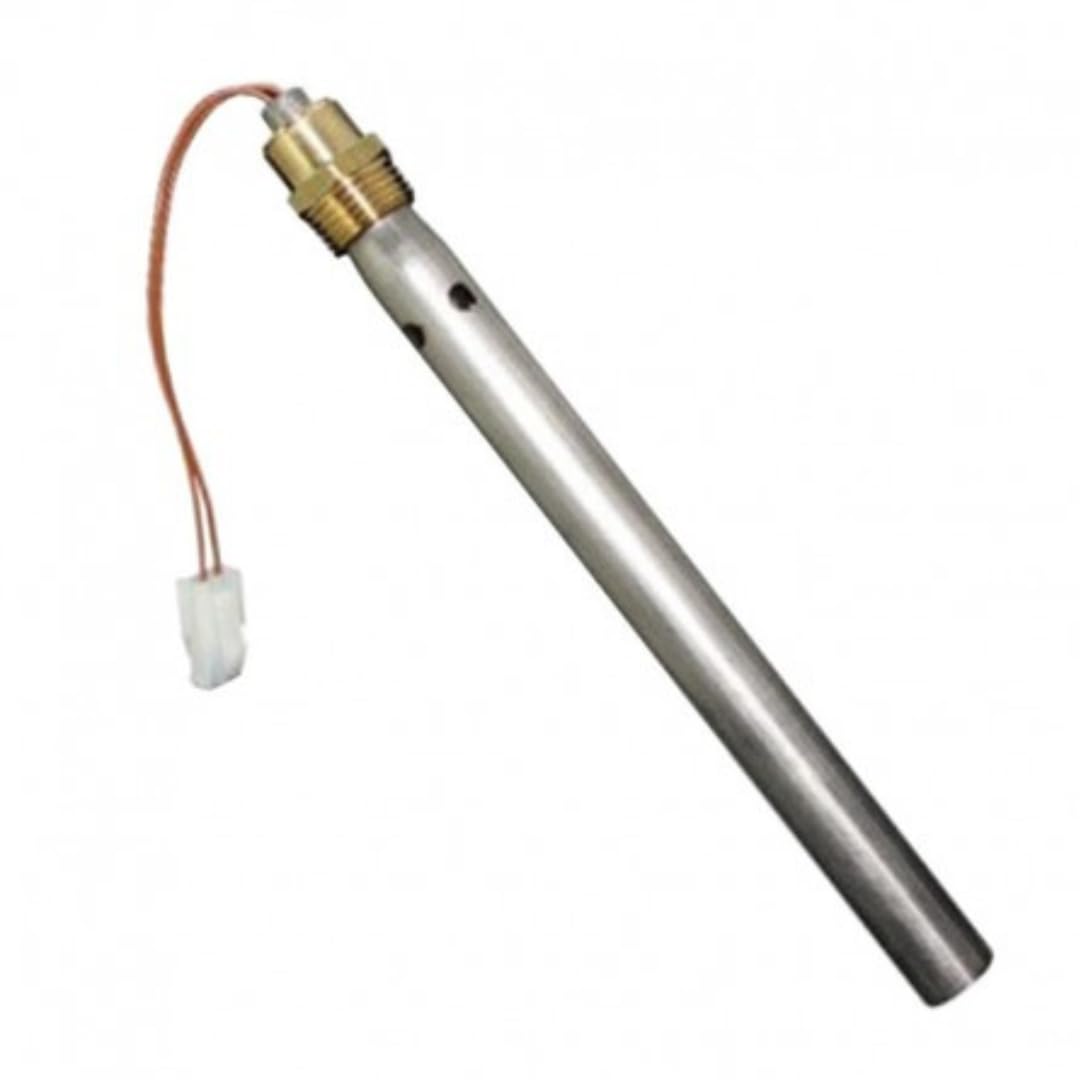 Bujía, resistencia de encendido L. 175 (tubo 190/18 mm), 350 W para estufas de pellet, calderas, quemadores y estufas Ferroli