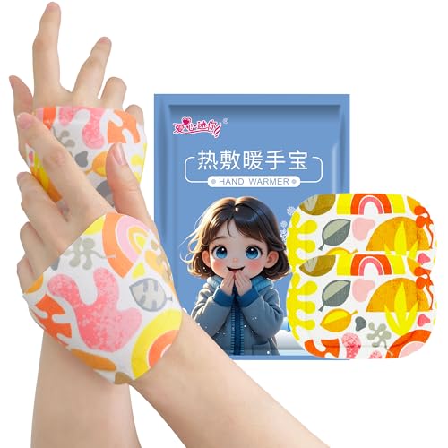 10 Pairs Wearable Hand Warmers, Portable Winter Warming Pad, Great for Indoor, Outdoor, Office, Gaming, Hunting, Fishing, Camping