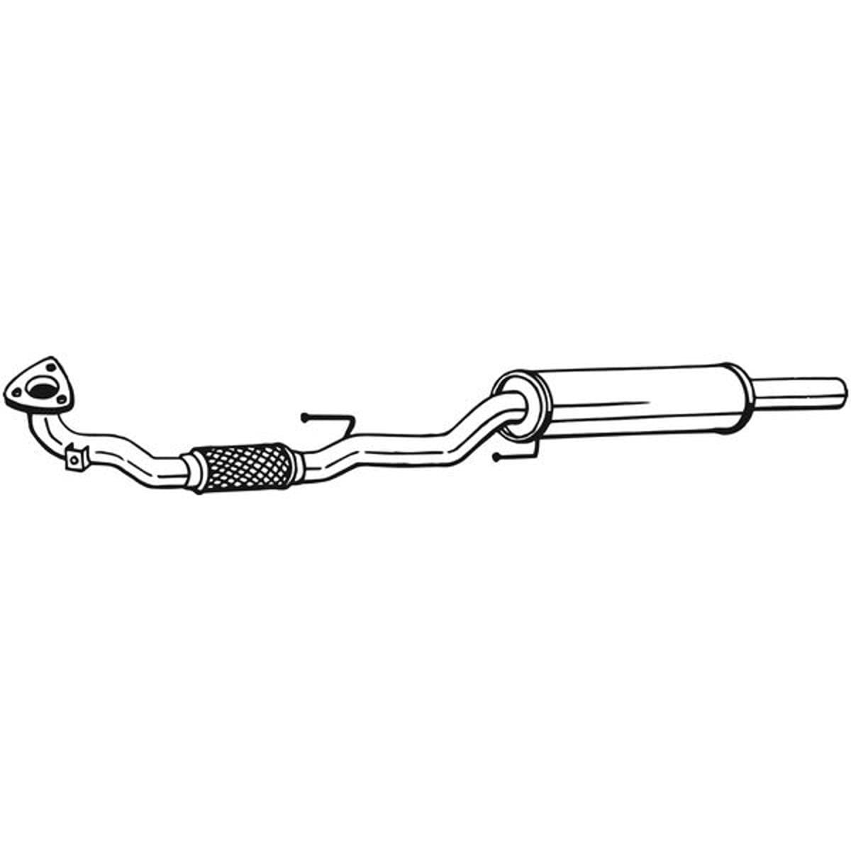 Bosal 281-769 Vorschalldämpfer
