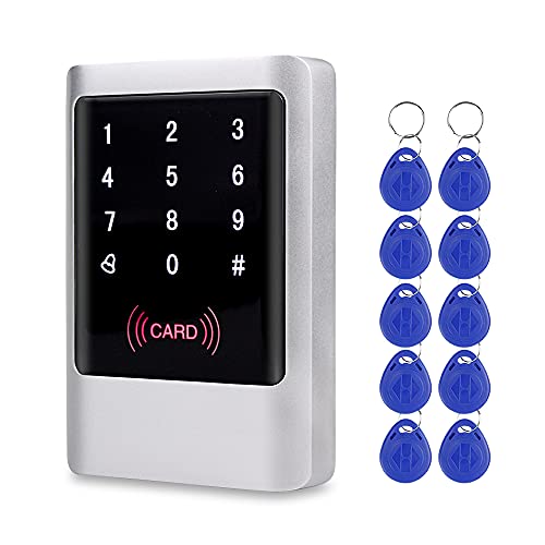 NN99 Métal IP65 Étanche RFID Contrôle d'accès Clavier Keypad 125KHz EM Lecteur de Carte Extérieure WG26 Cover