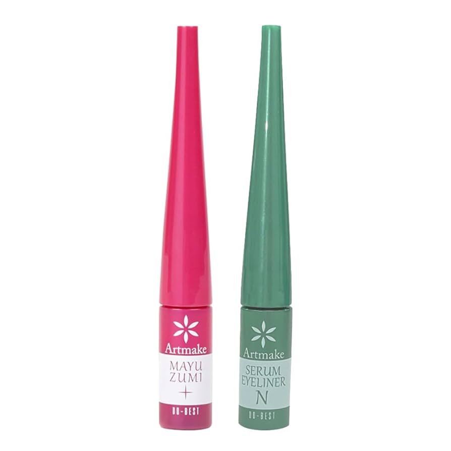 2個(2本入り)新品未開封　アートメイク　眉墨プラス＆セラムアイライナーNセット Amazon.co.jp: 【アートメイク】 眉墨プラス＆セラムアイ
