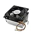 Ruilogod Komputer PC 80mm Fan Aluminium Heatsink CPU Cooler dla AMD