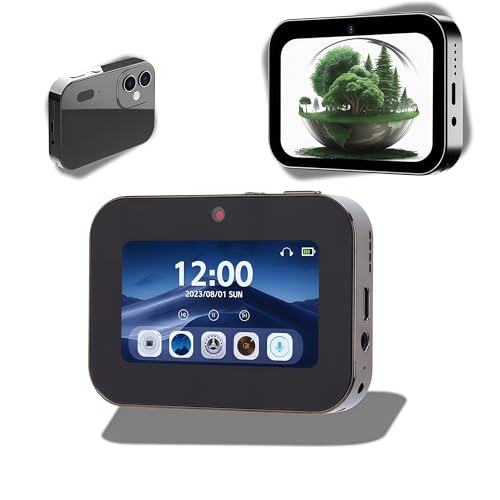 Cámara digital LAISANIM 64MP 4K con zoom óptico 10x miniatura 1