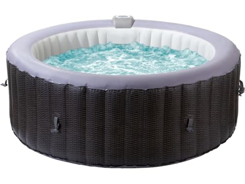 Spa Gonflable en PVC Malaga - 4 Places - Gris