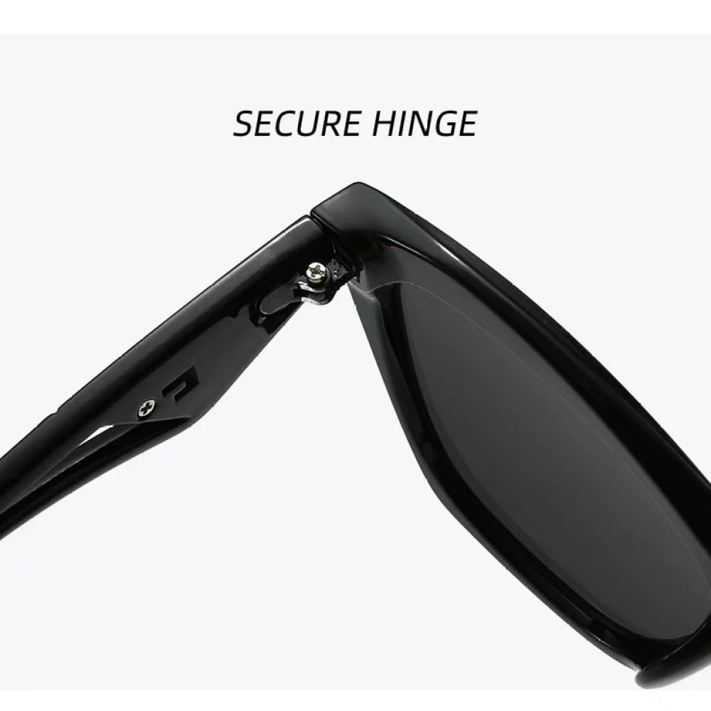 Gafas de sol cuadradas unisex moda clásica ciclismo pesca gafas de sol mujeres UV400 gafas 2 piezas