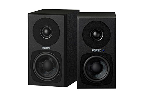 Fostex PM03H (B) 2-Way Powered Monitor Speakers, Black #1