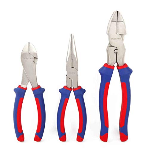 7" 8" 9" Elektriker-Zangen-Set Kabel-Drahtschneider Hand-Werkzeug-Set