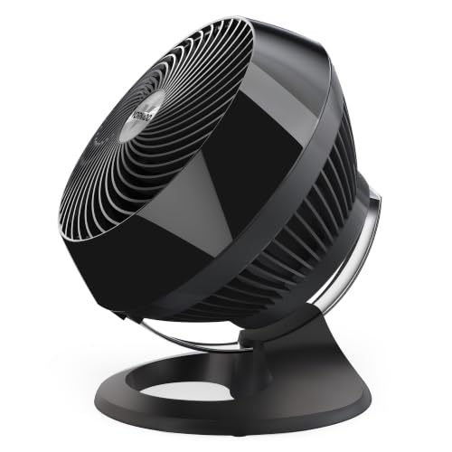 Vornado 660 Large Air Circulator Fan, 4 Speed, Adjustable Tilt, Black