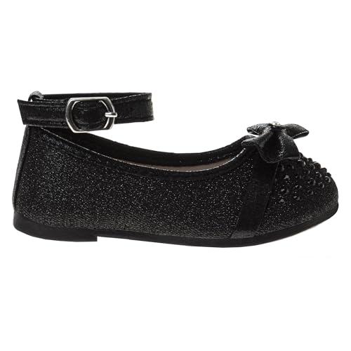 Kid Girls Flats Fashion Closed Toe Sandal - Strappy Ankle Buckle Flat Sandals3