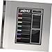 TEHAUX Magnetic Dry Erase Board for Refrigerator Household Meal Planner Weekly Menu Organizer Pet Material for Lists Reminders for Kitchen Display