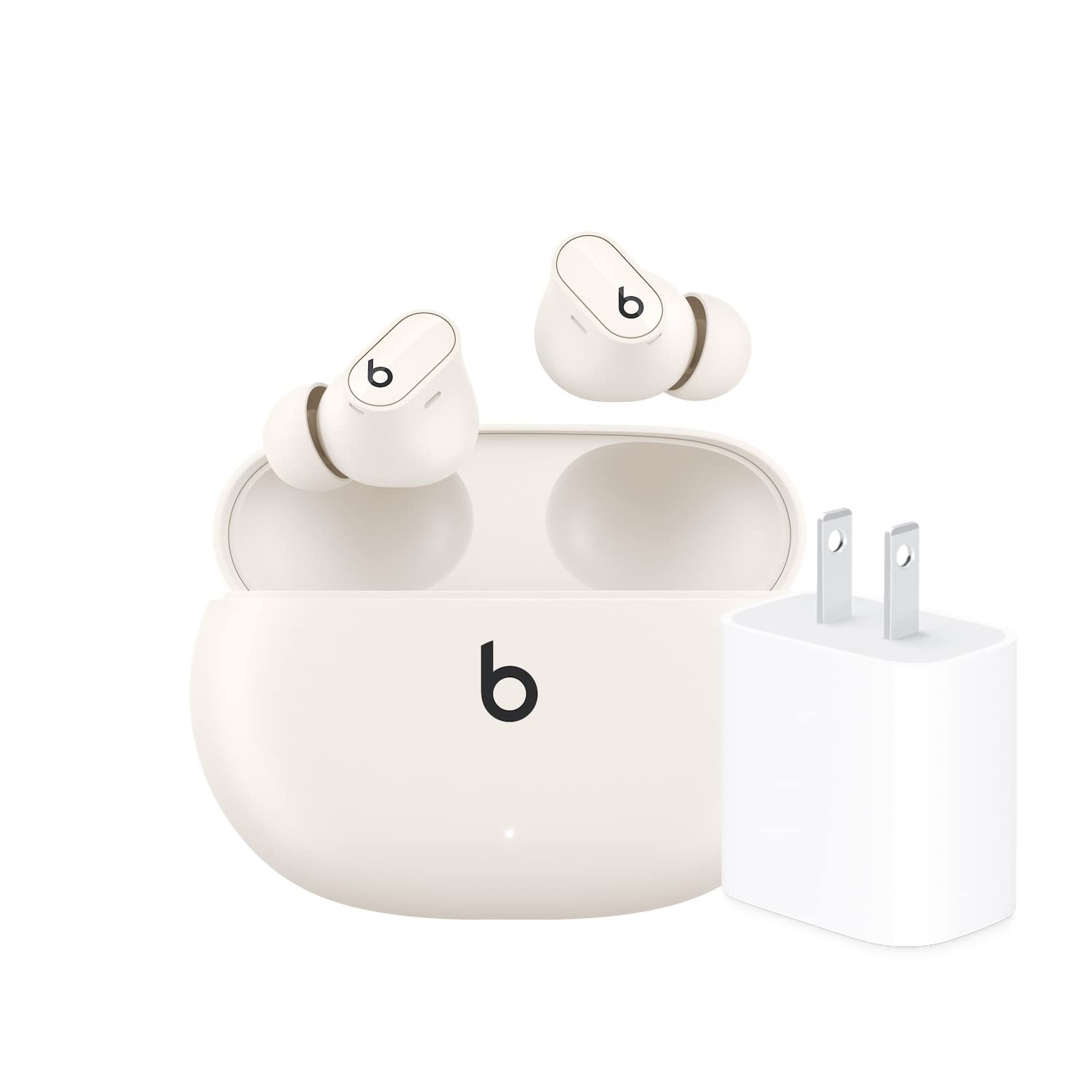 Beats Studio Buds + with Apple 20W USB-C Power Adapter - Ivory