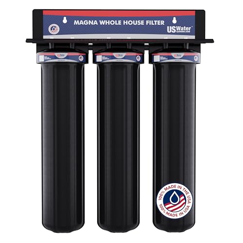 USA Made Magna Compact 3-Stage Whole House Water Filter System