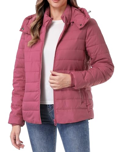 Image of TDYPCI Women's Lightweight Waterproof Puffer Jacket Warm For Cold Winter