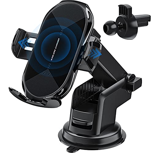 15W Auto Handyhalterung Mit Kabellosem Laden & Magnet