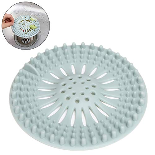 Tapa de Desagüe, Coladores de Alimentos Colector de Pelo Colador de Fregadero Filtro Coberturas de Desagüe de Ducha Para Baño Bañera y Cocina