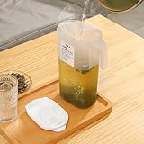 Fafeicy Frigorifero per Il Frigorifero con Coperchio, Plastica da 2500 Ml di Grande capacitĂ  di Caraffa Quadrate Carafe Iced And Hot Drinks Contenitore per