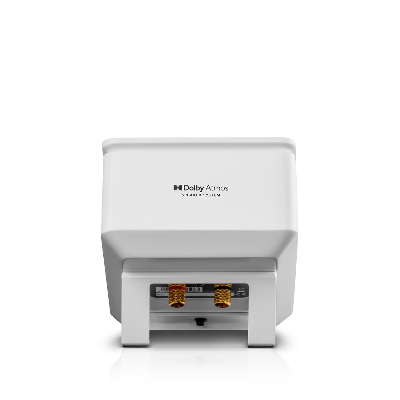 Teufel REFLEKT – Lot de 2 Paires d’Enceintes Dolby Atmos, compatibles présente, Avant ou arrière, pour système Home cinéma (Blanc)