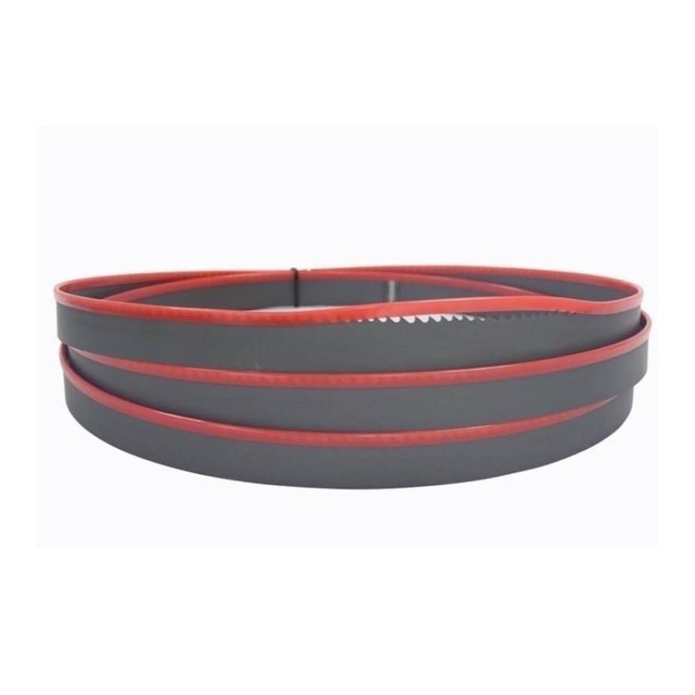 Brzeszczoty do pił taśmowych, 3-pak, 8-12 TPI, 100 cm, kompaktowy bimetalowy M42 do cięcia metalu, trwałe i wszechstronne, idealne do precyzyjnej pracy